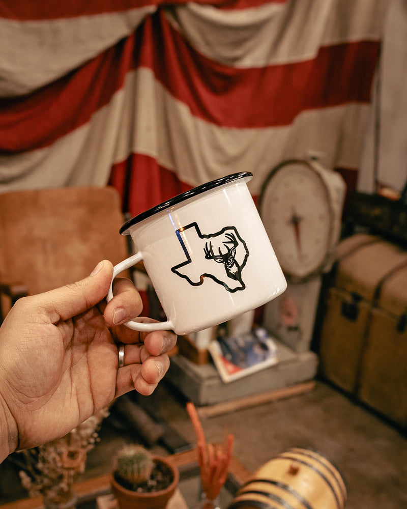 Camp Mug | Texas Outline Buck | Manready Mercantile