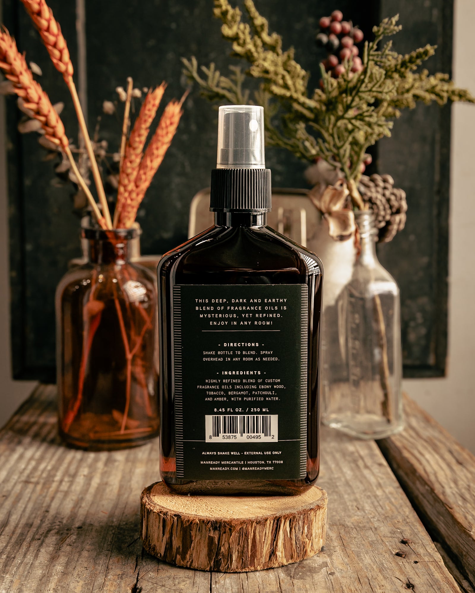 Room Spray | Karmawood + Vetiver | Manready Mercantile
