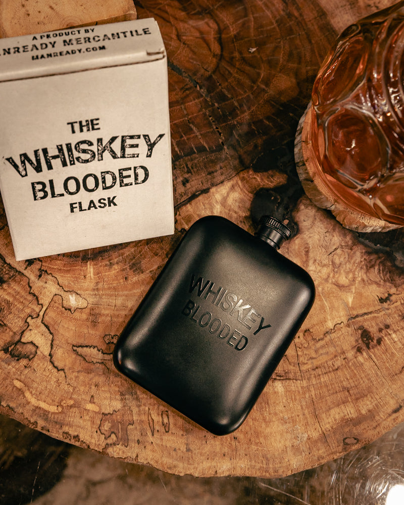 Whiskey Blooded Flask | Manready Mercantile