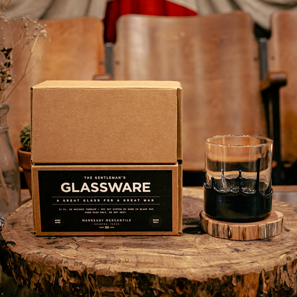 Hand Dipped Gentlemen's Glassware by Manready Mercantile