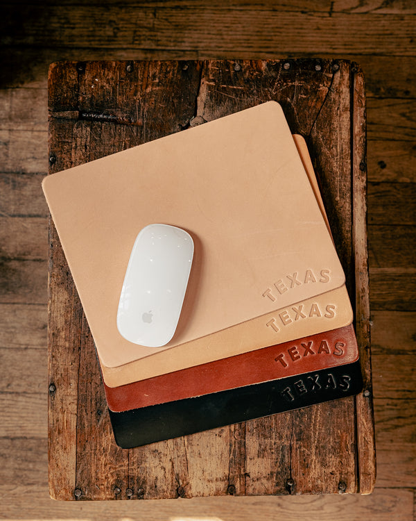 Leather Mouse Pad | Texas | Manready Mercantile