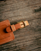 Leather Luggage Tag | Manready Mercantile