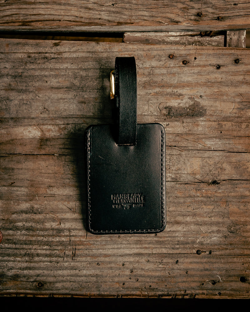 Leather Luggage Tag | Manready Mercantile