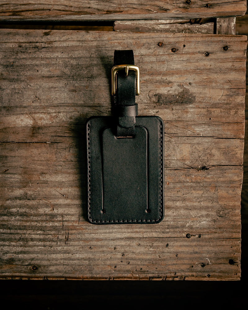 Leather Luggage Tag | Manready Mercantile