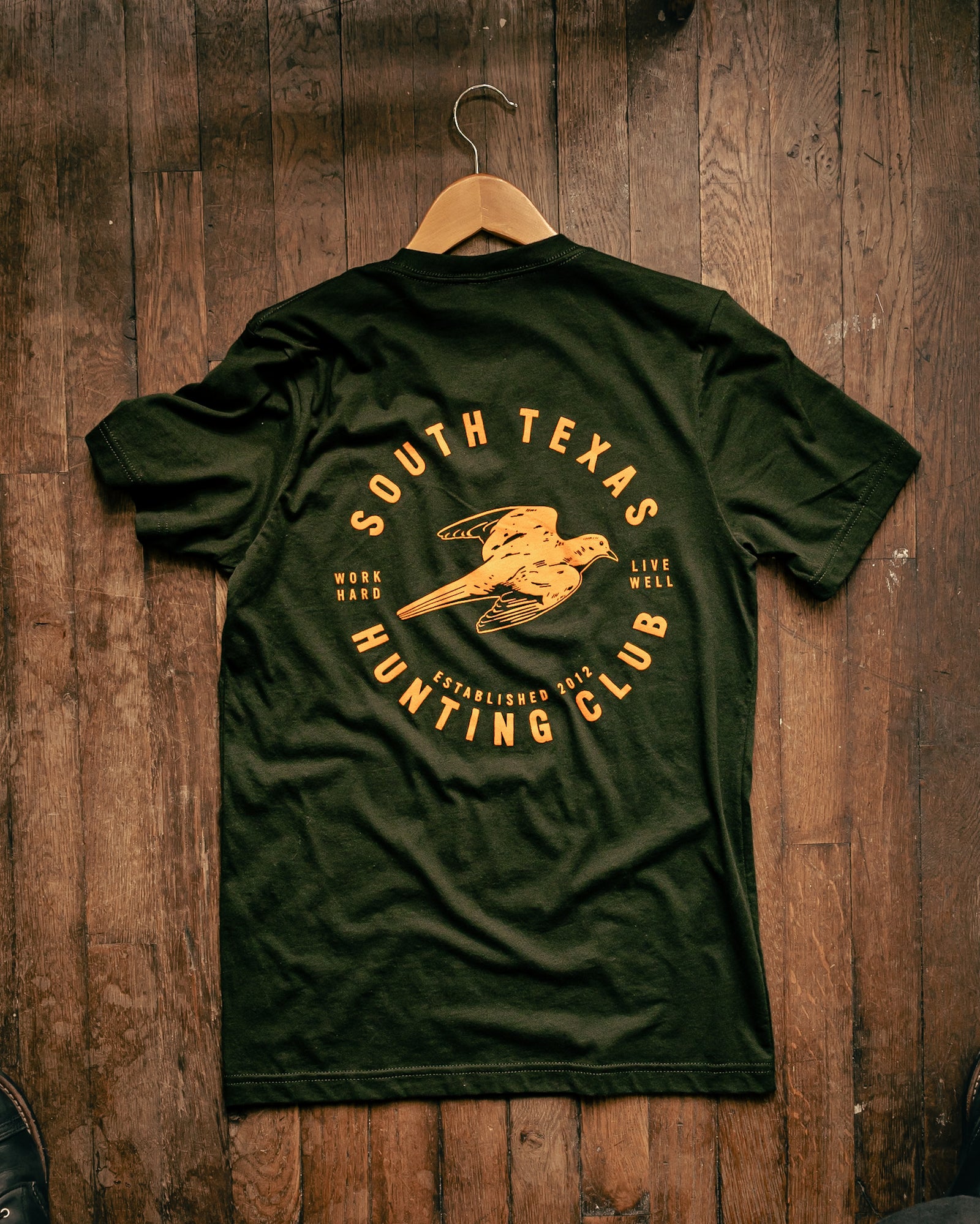 Graphic Tee | South Texas Hunting Club | Dark Olive | Manready