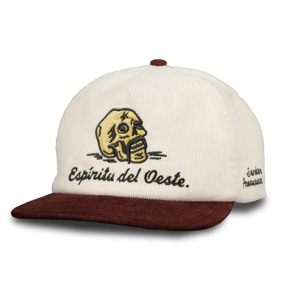 Del Oeste Hat | Cream + Maroon | Sendero Provisions Co.