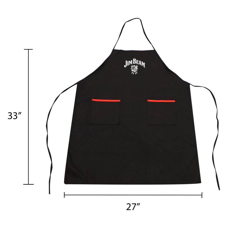 Jim Beam Classic Heavy Duty Canvas Apron with Pocket