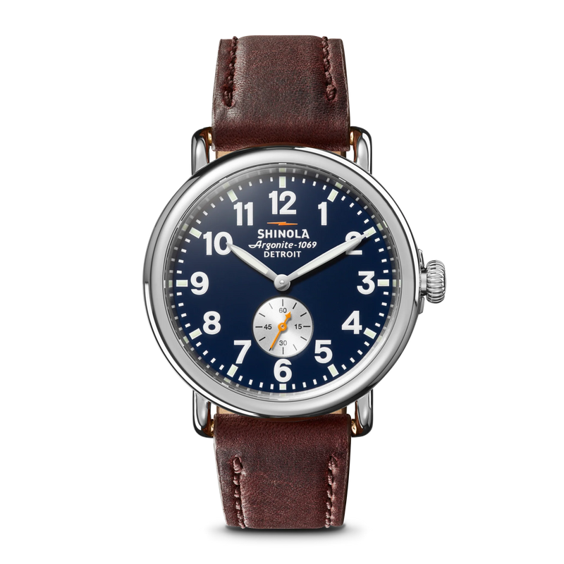 The Runwell 41mm | Midnight Blue | Shinola Detroit
