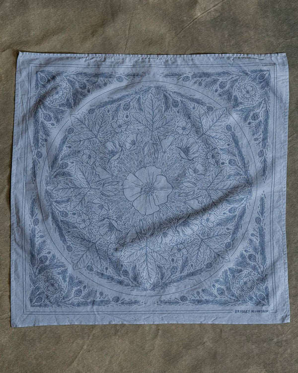 Land Bandana | Denim | Bradley Mountain