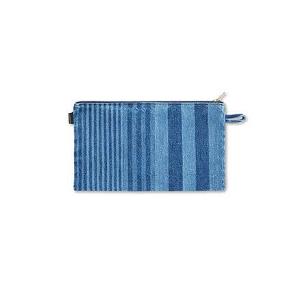 Regi Stripe Denim Carry Case | Mi Cocina