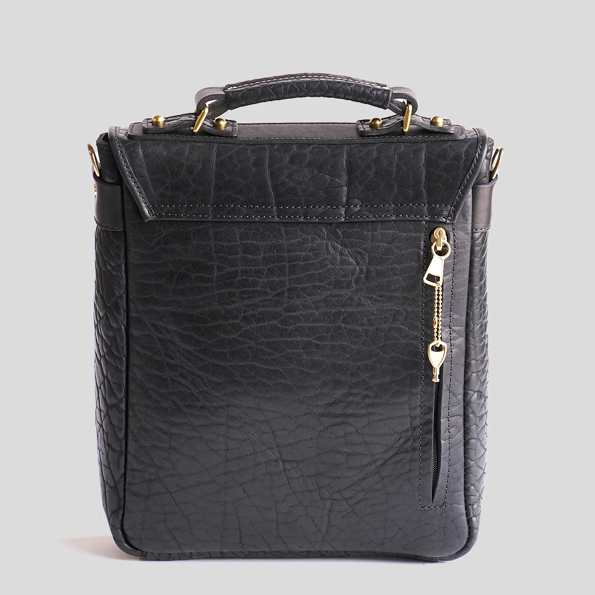 Bison Crossbody #522 | Black | Coronado Leather – Manready Mercantile