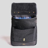 Bison Crossbody #522 | Black | Coronado Leather