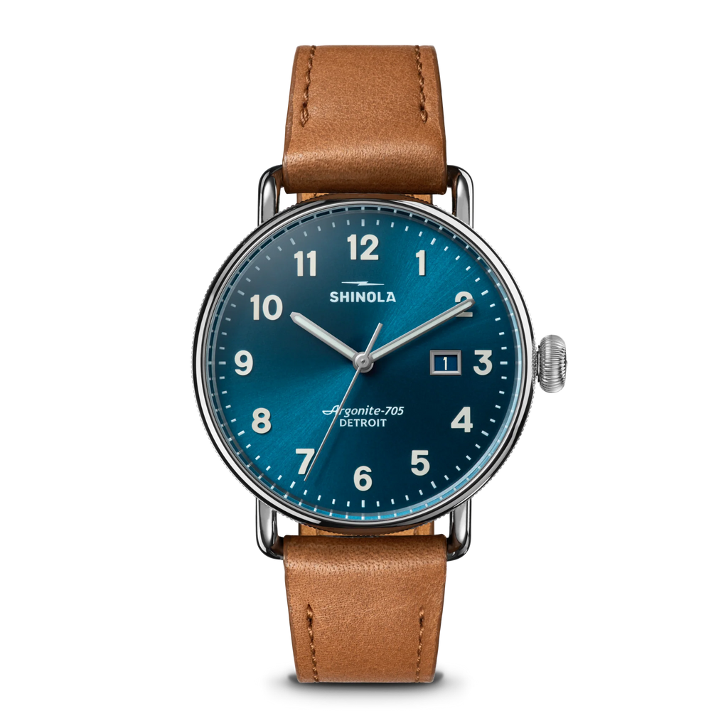 The Canfield 3HD 38mm | Astro Blue | Shinola Detroit – Manready