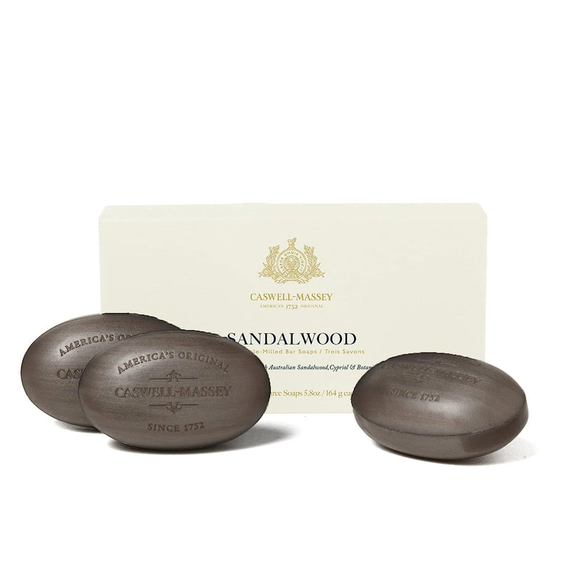 Sandalwood Three-Soap Set | Caswell Massey