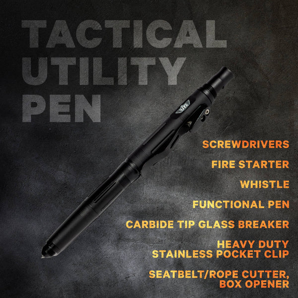 UZI Multi-tool pen - Black | CAMPCO