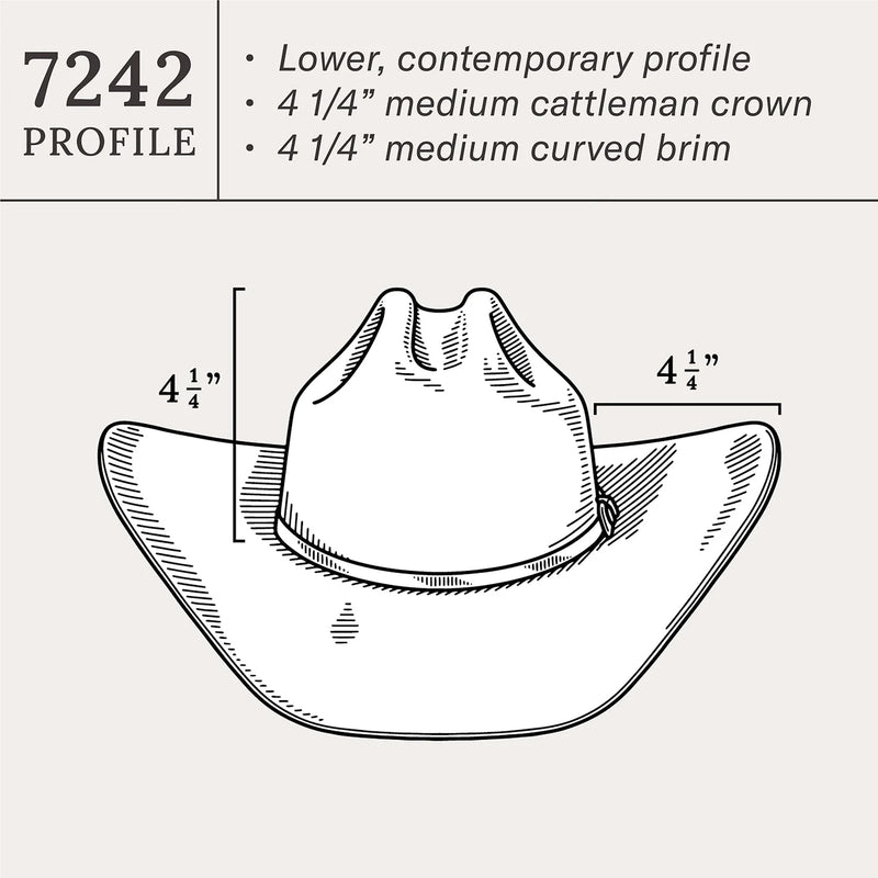 Skyline 7242 6X Cowboy Hat | Black | Stetson