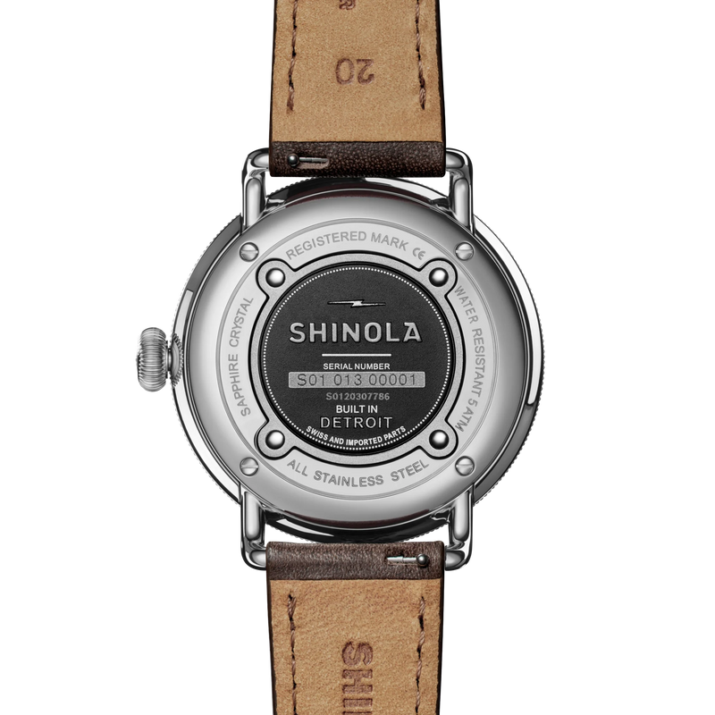 The Canfield 43mm | Dark Olive | Shinola Detroit
