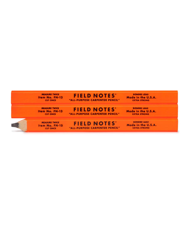 Carpenter Pencil | 3-Packs | Field Notes