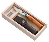 No.08 Carbon Steel + Alpine Sheath Gift Box | Opinel