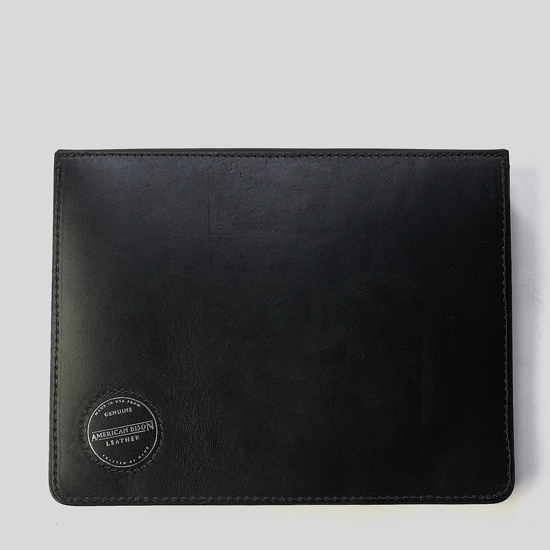 Shrunken Bison & Horween | Black | Coronado Leather – Manready