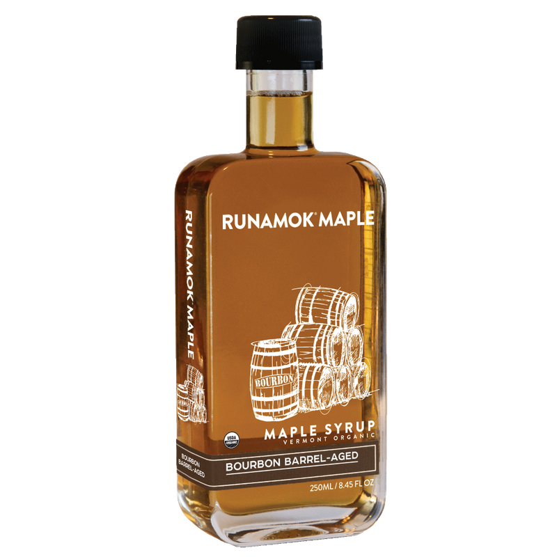 Bourbon Barrel-Aged Organic Vermont Maple Syrup | Runamok