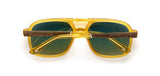 Glacier Sunglasses | Yellowstone Engraved Edition: Sap / Walnut Engraved / HD Plus Polarized Sky | CAMP Eyewear