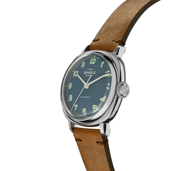 The Mechanic 39mm | Steel Blue | Shinola Detroit