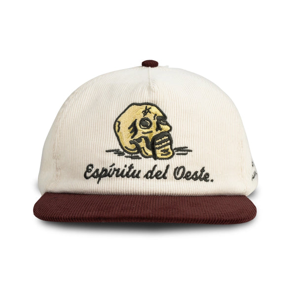 Del Oeste Hat | Cream + Maroon | Sendero Provisions Co.