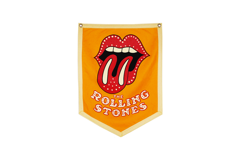 The Rolling Stones Camp Flag | The Rolling Stones x Oxford Pennant