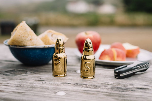 Bullet Salt and Pepper Shakers | CAMPCO