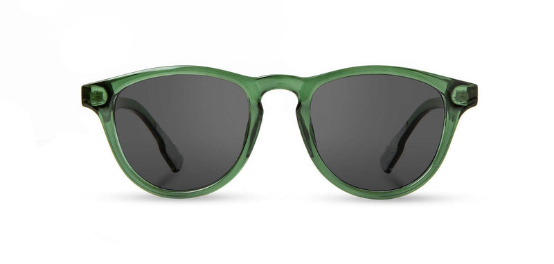 Francis ACTV Sunglasses | Emerald / Elm Burl / Lite Plus Polarized Grey | Shwood
