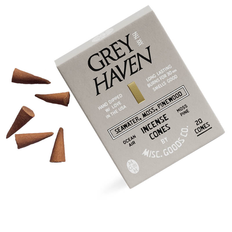 Grey Haven Incense Cones | Misc. Goods Co.