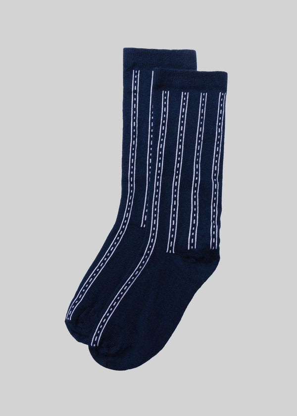 The Banker Crew Socks | Navy | American Trench