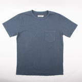 13 oz Pocket Tee | Faded Blue | Freenote Cloth