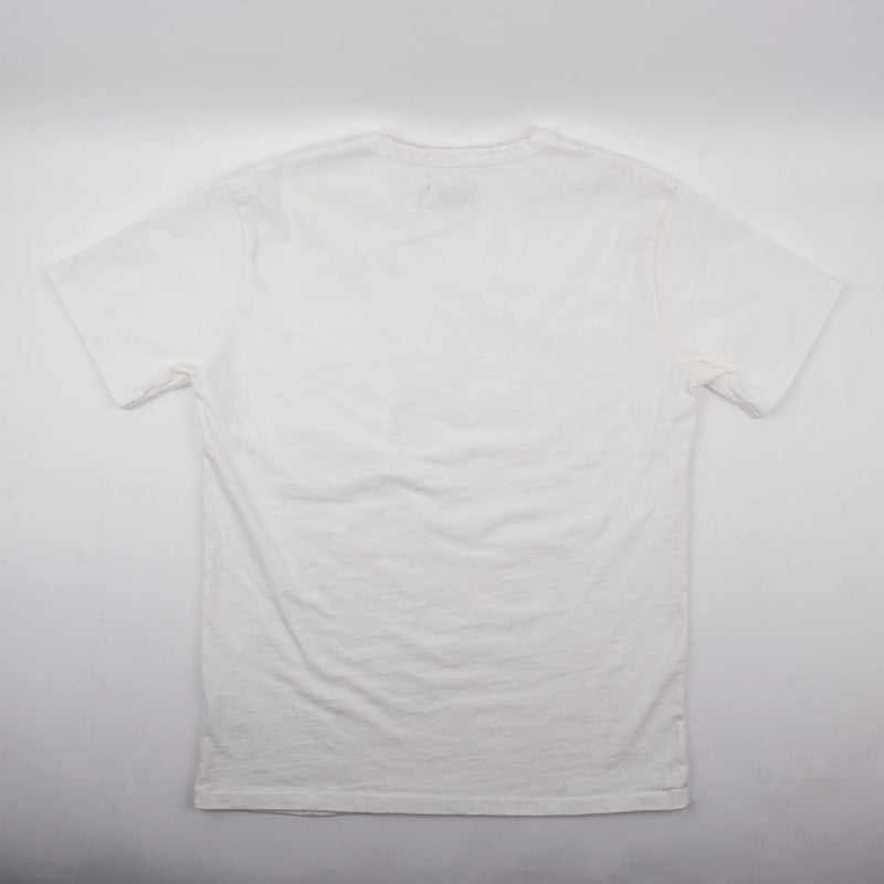 13 oz Pocket Tee | White | Freenote Cloth