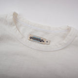 13 oz Pocket Tee | White | Freenote Cloth