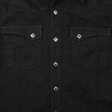 Calico Shirt | 9 oz Black Denim | Freenote Cloth