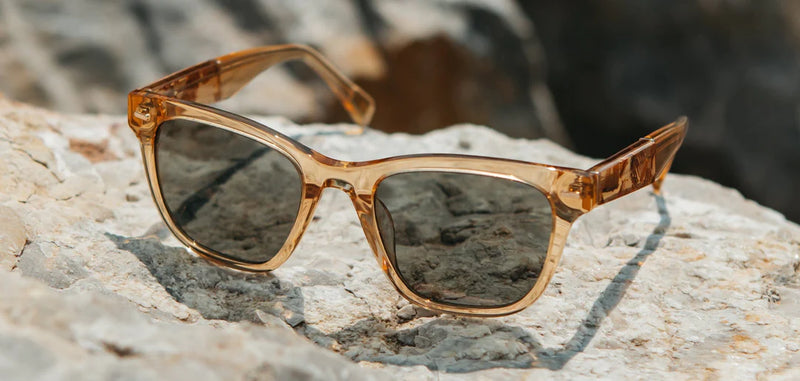 Ankeny Acetate Sunglasses | Butter Mushroom | G15 Polarized | Shwood