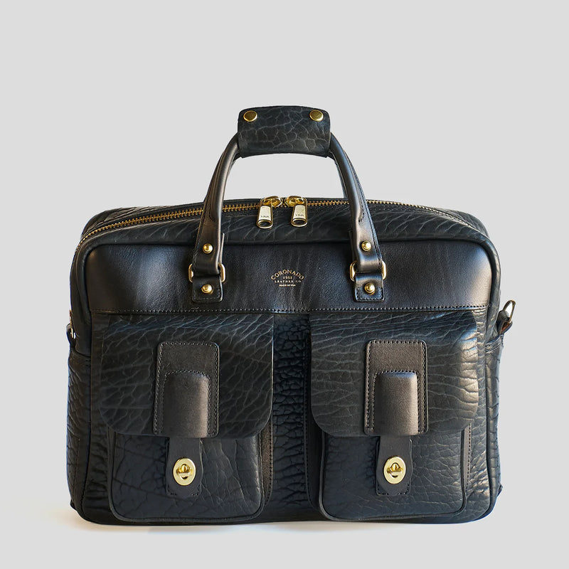 Bison CEO #200 | Black | Coronado Leather – Manready Mercantile