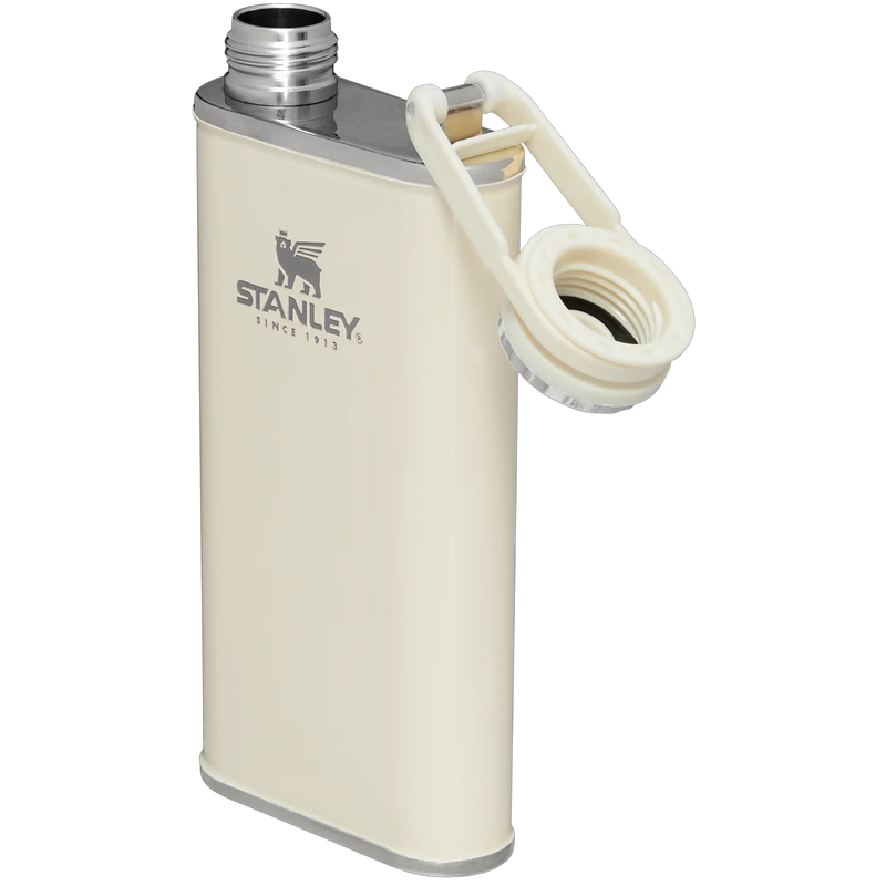 Classic Easy Fill Wide Mouth Flask | Cream Gloss | Stanley