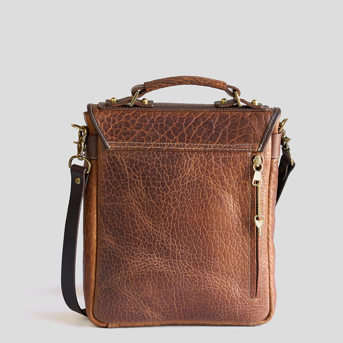 Bison Crossbody #522 | Walnut | Coronado Leather – Manready Mercantile
