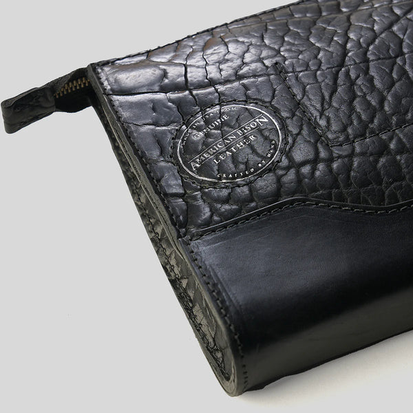 Bison Utility Pouch #194 | Black | Coronado Leather