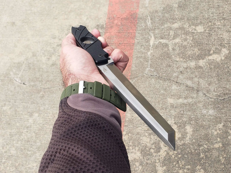 Hoffner Beast Knife | Black Smooth Blade | Hoffner Knives
