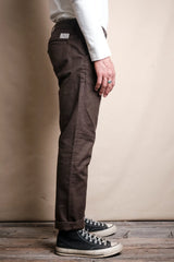 Workers Chino Slim Straight | 14 oz. Bark | Freenote Cloth
