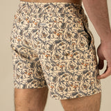 The Barton Elastic Boardshort | High Lonesome: Antique White | Sendero Provisions Co.