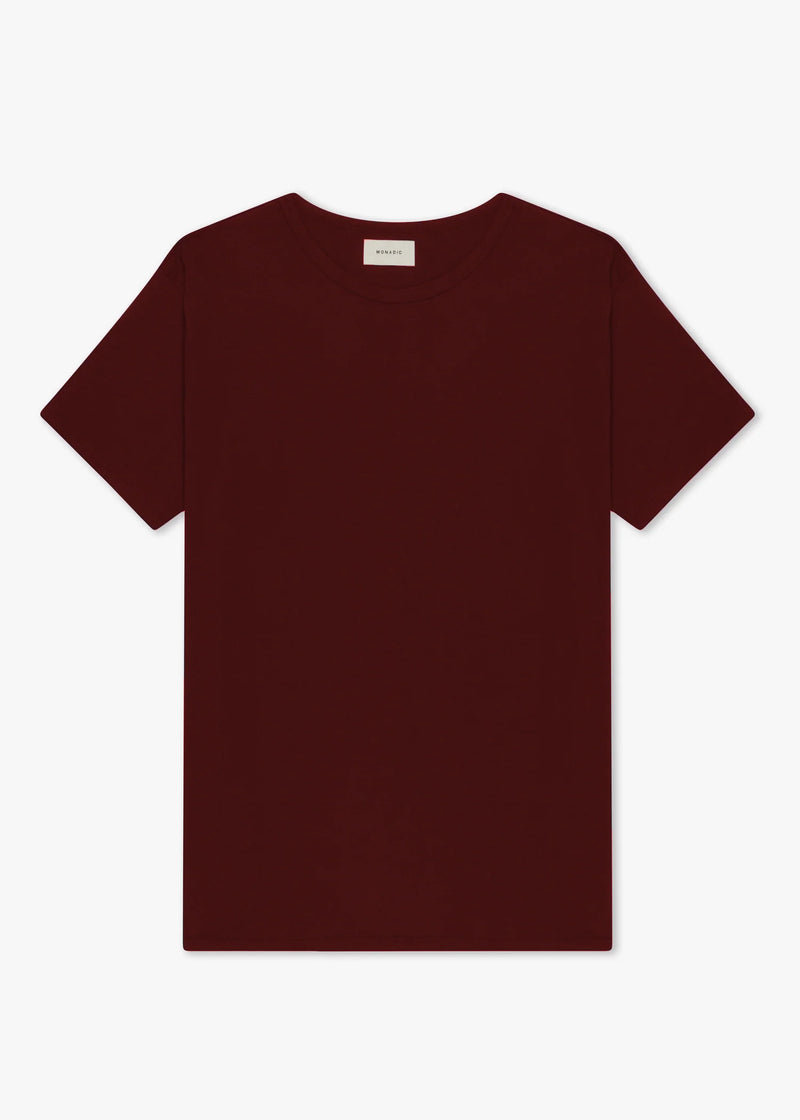 Basis S/S Tee | Russet | Monadic Clothing