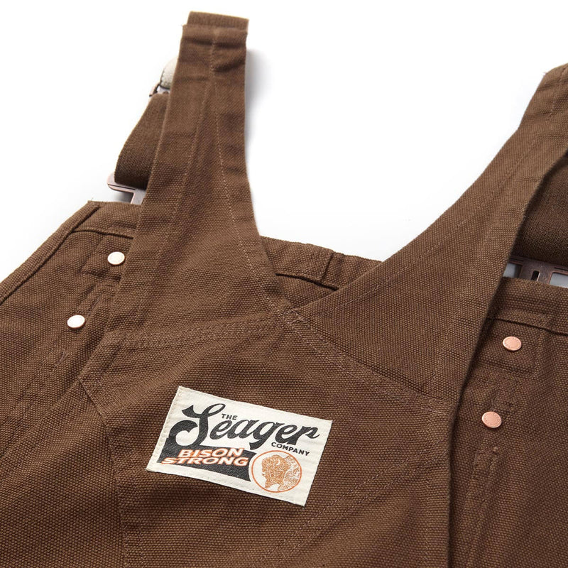 Bison Double Knee Overall | Tobacco | Seager Co. – Manready Mercantile