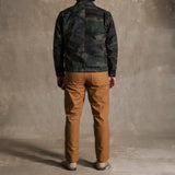 4-Season Cabin Jacket | Waxed Camo | Bradley Mountain