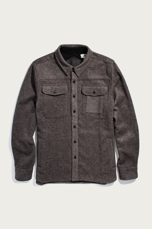 Fielding Shirt Jacket | Walnut Twill | Bridge & Burn