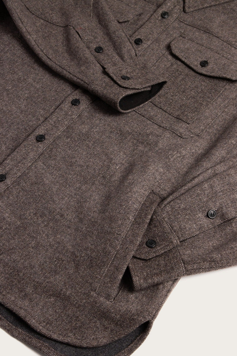 Fielding Shirt Jacket | Walnut Twill | Bridge & Burn